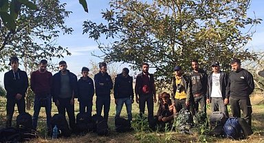 Edirne Jandarması kaçak göçmenleri havadan yakalıyor!