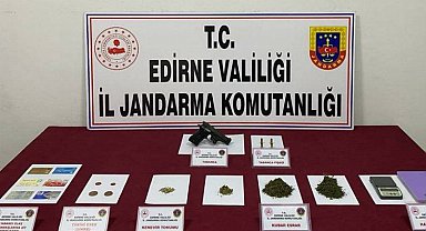Edirne'de şüpheli şahıs dolandırıcılık malzemeleriyle yakalandı