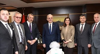 Edirne'den İçişleri Bakan Yardımcısı Münir Karaloğlu'na ziyaret