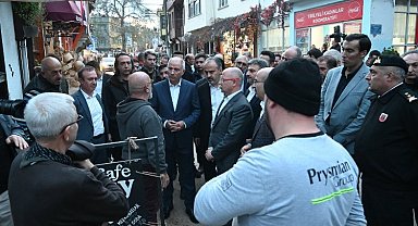 Efkan Âlâ'dan Tirilye'ye geçmiş olsun