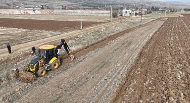 Elmalı Çobanisa Mahallesi'ne kapalı devre sulama sistemi