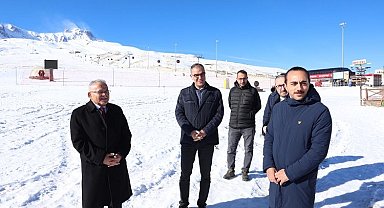Erciyes Kayak Merkezi Başkan Büyükkılıç'ı ağırladı
