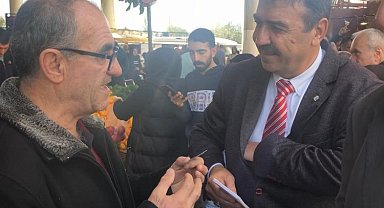 Gönül insanlığını Gürsu pazarına da yansıttı