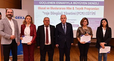 'Güçlenen esnafıyla büyüyen Denizli' projesi sertifikalandırdı