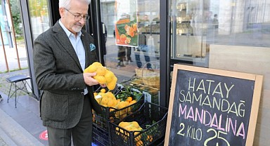 Hatay 'lı mandalina üreticisine Nilüfer desteği