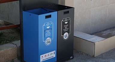 Hatay'da okullara 'geri dönüşüm' kutuları