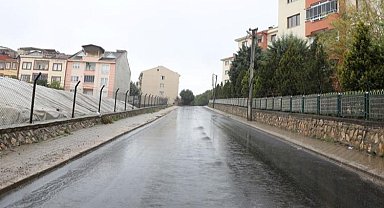 İnegöl Alanyurt'ta asfalt çalışmaları başladı