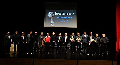 İstanbul Beylikdüzü sporda şiddete 'hayır' dedi