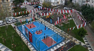 İstanbul Silivri yeni park ve spor alanına kavuştu