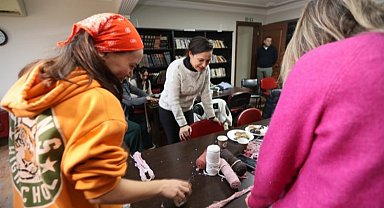 İzmir Efes Selçuk'ta makrome kurslarına yoğun ilgi