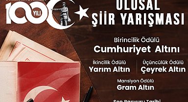 İzmit Belediyesi Ulusal Şiir Yarışması sonuçlandı