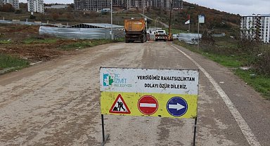 İzmit'te Çayırköy yollarına konfor