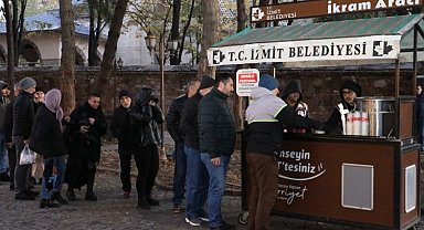 İzmit'te çorba hizmetine vatandaşlardan tam not