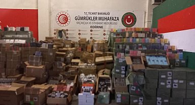Kapıkule'de Gümrük Muhafaza kaçakçılara karşı 'kapı' gibi!