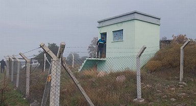 Karayağcıhacılar'ın içme suyu deposu temizlendi