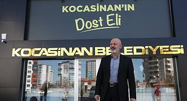 Kayseri Kocasinan'da Dost Market'te kışlık yardım