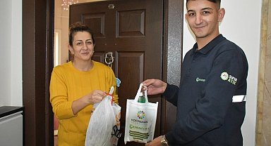 Kayseri Kocasinan'dan geri dönüşüme hediye