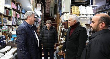 Kayseri Melikgazi esnafına Palancıoğlu ziyareti