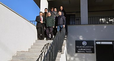 Kayseri Talas Kuruköprü'ye yeni sosyal tesis