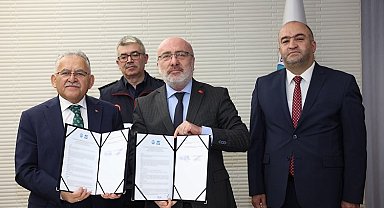 Kayseri'de itfaiye için işbirliği