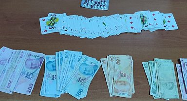 Keşan'da kumar baskını