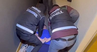 Kırmızı bültenle aranan kaçakçı İstanbul'da 'Kafes'lendi!