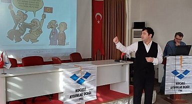 Kocaelili Aydınlar dünyaca ünlü karikatüristi ağırladı