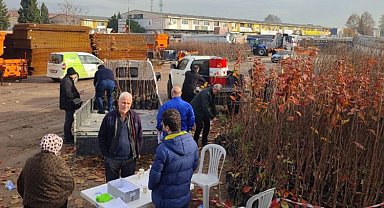 Kocaeli'nin yüzde 50 hibeli meyve fidanları dağıtılıyor