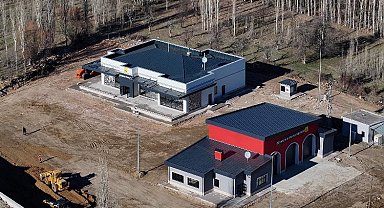 Konya Bozkır'da otogar ve itfaiye merkezine inceleme