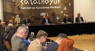 Konya turizm paydaşlarıyla buluştu