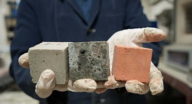 Körfez dip çamurundan tuğla ve balata