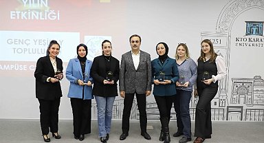 KTO Karatay'ın öğrenci toplulukları ödüllendirildi