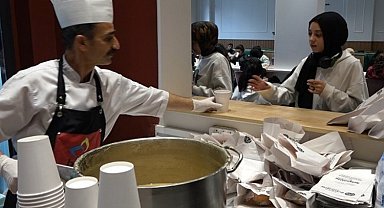 Malatya Büyükşehir'den öğrencilere ikram