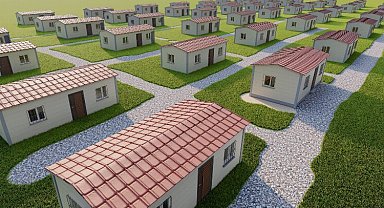 Malatya'da 310 geçici konutun çalışmaları sürüyor