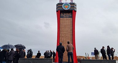 Malatya'da deprem şehitlerinin ismi bu anıtta yaşatılacak