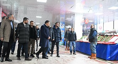 Malatya'da Et-Balık Pazarı'na inceleme