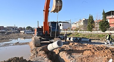 Manisa Cider Yolu Projesi'nde altyapı çalışmaları