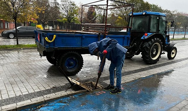 MASKİ ekipleri yağışlara karşı sahada