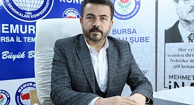 Memur-Sen Bursa'dan Gazze'de yaşananlara dikkati çekti