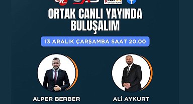 Orhaneli Belediye Başkanı Ali Aykurt ortak canlı yayına konuk oluyor