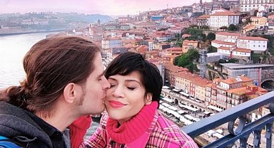 Portekiz'de aşk tazelediler