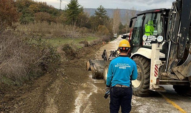 Sakarya Taraklı'da sağlıklı içme suyu için hat yenilemesi