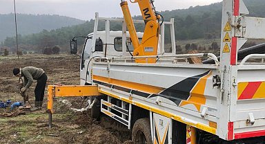 Taşkuyucak'ın motopomp sistemi yenilendi