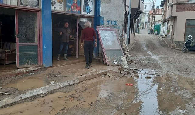 Tirilye esnafına selin zararı: 20 milyon TL!