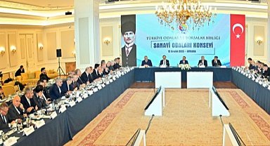 TOBB Sanayi Odaları Konseyi toplandı