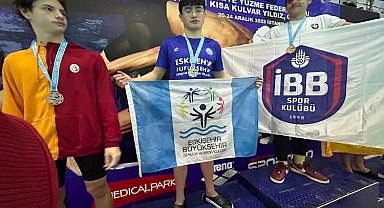 Yüzmede Türkiye ikincisi Eskişehir'den