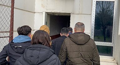 Adıyaman'da cinayet zanlısı adliyeye sevk edildi