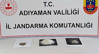 Adıyaman'da uyuşturucudan iki şüpheli adli makamlara sevk edildi