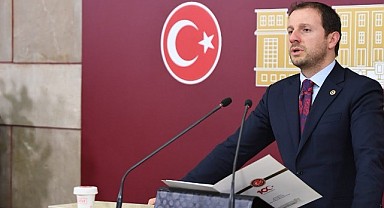 AK Parti Bursa Milletvekili Ahmet Kılıç TBMM'de basın toplantısı düzenledi