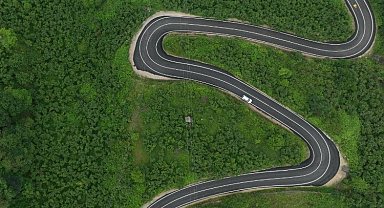 Asfaltta rekor Ordu'nun